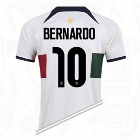 Portugal Bernardo Silva 10 2023/2024 Borta Fotbollströjor Kortärmad